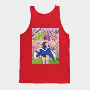 Kimiko Motoro Komorebi sun rays through the trees Tank Top